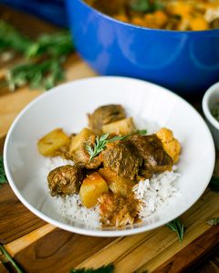 New Zealand grass-fed curried lamb stew recipe 1