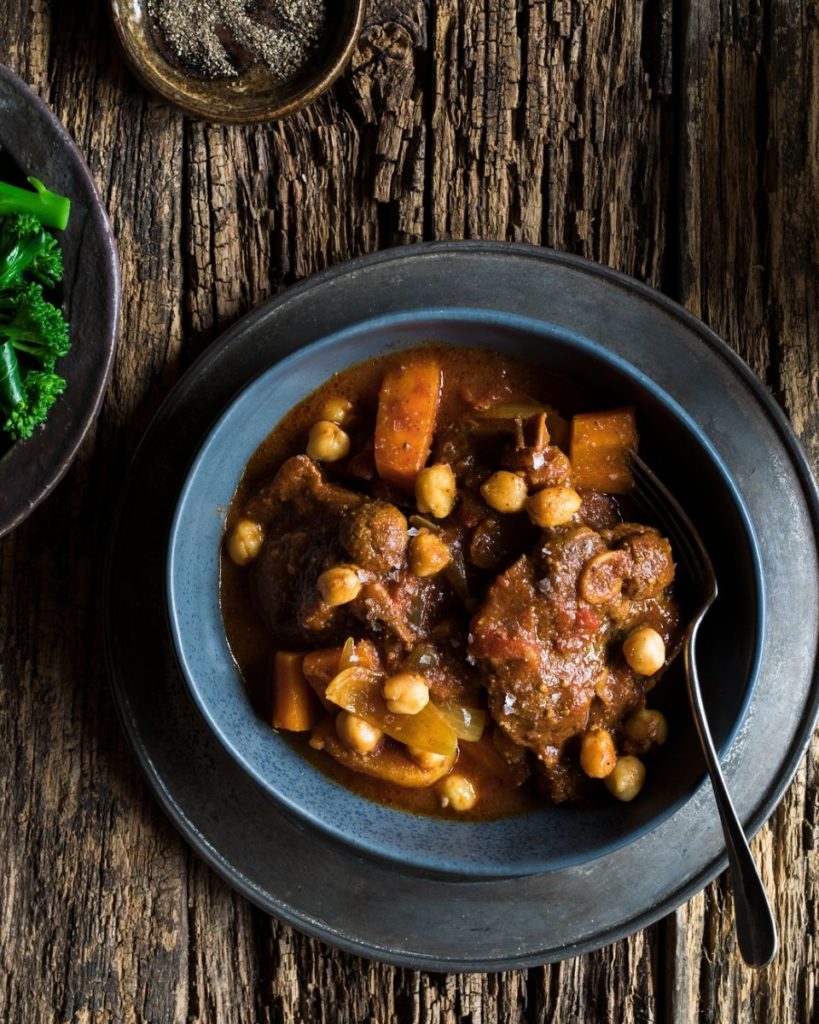 New Zealand Grass-fed Lamb and Chickpea Stew Recipe