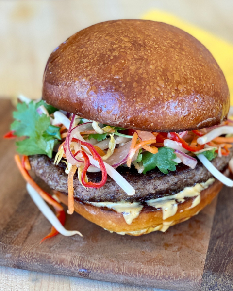 Banh Mi New Zealand Grass-fed Burger Recipe