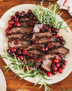 Cranberry Honey BBQ Holiday Ribs Recipe using New Zealand Grass-fed Beef