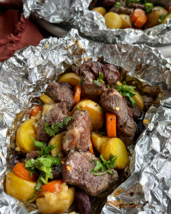 Beef Sirloin Foil Packets Recipe from One Balanced Life using New Zealand Grass-fed Beef