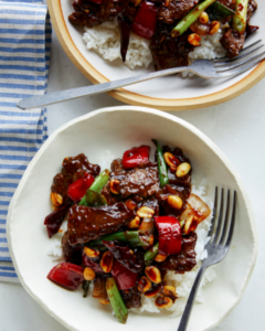 Kung Pao Beef Recipe from Spoon Fork Bacon using New Zealand Grass-fed Beef