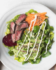 New Zealand Grass-fed Beef Bowl with Avocado Recipe