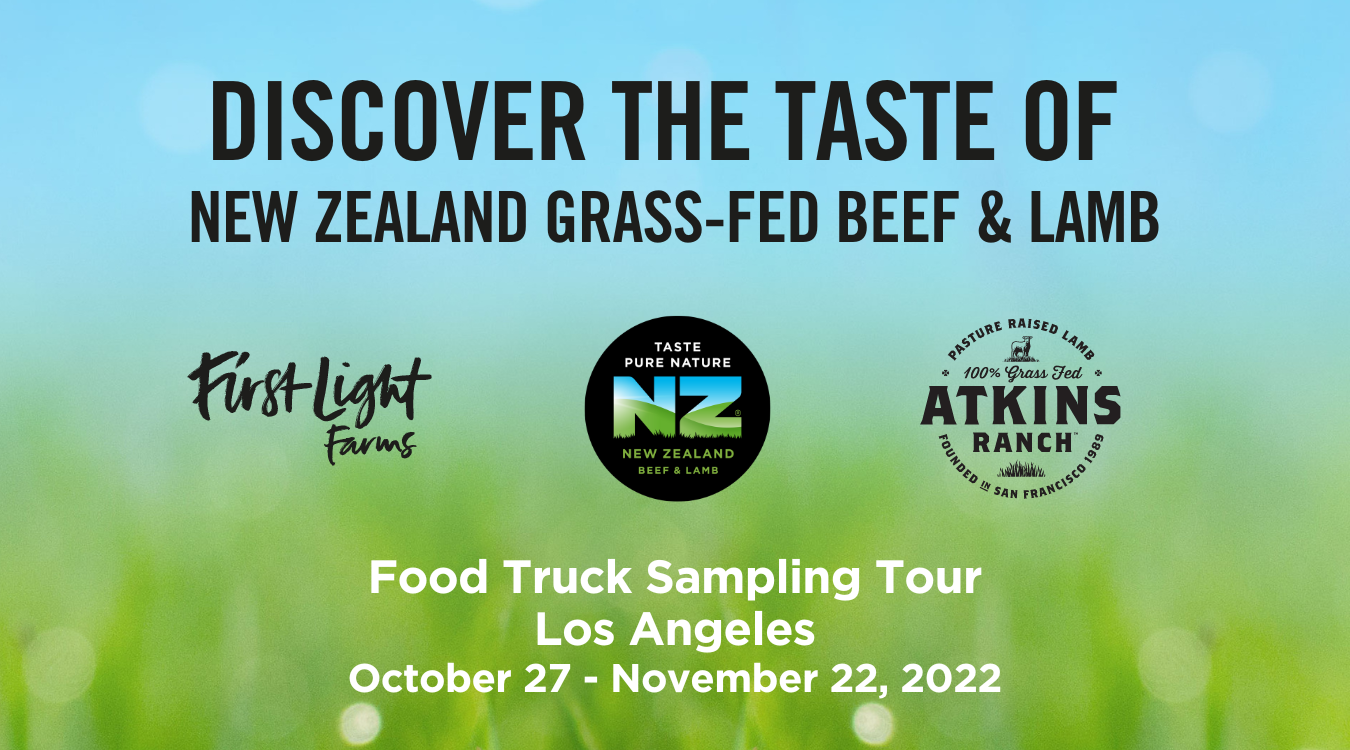 Beef + Lamb New Zealand Food Truck Sampling Tour Los Angeles